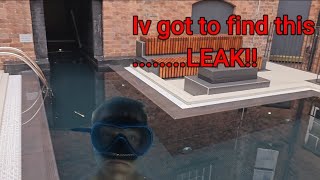 Leak in a spa at a hotel! (Nobody can find the leak!)