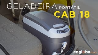 Geladeira Portátil Compacta12/24vcc CAB 18 Litros - Elber