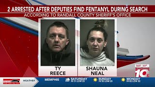 VIDEO: Randall County Sheriff’s Office: 2 arrested after deputies find fentanyl during search