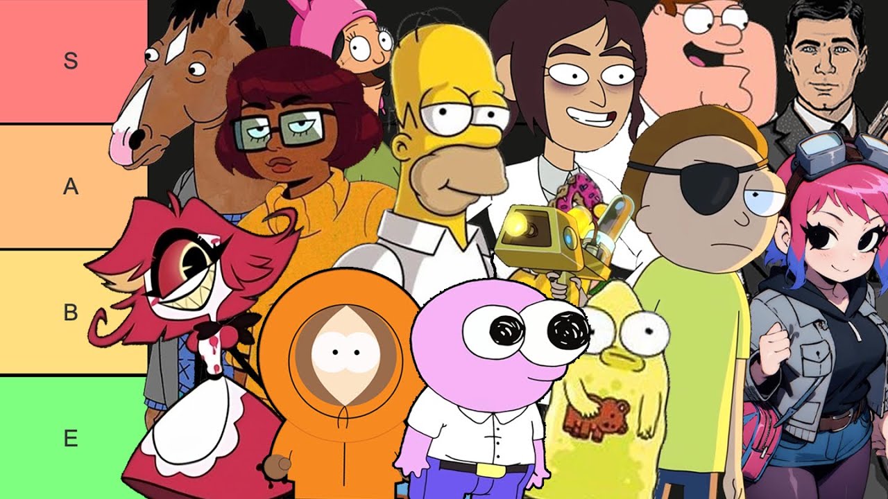 Ranking Every Adult Animated Comedy Youtube