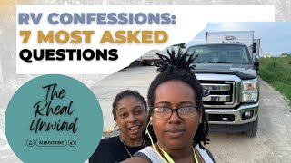 RV Confessions: 7 Most Asked Questions