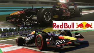 Evolution of Red Bull in Codemasters F1 Games | 2010 - 2024