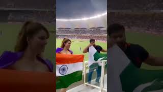 Urvashi Rautela Charing for team India #shorts #yt20 #indiavspakistan