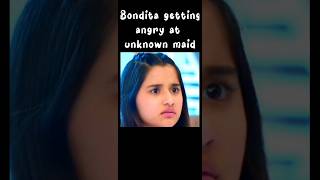 Bondita getting angry at unknown maid😫| #aurrisht #barristerbabu #anidita #aurrabhatnagar #pravisht