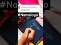 raghuram namelogodesign shortsvideo viral