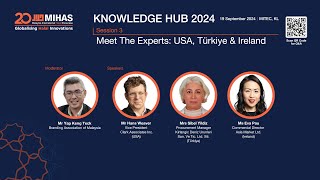 MIHAS 2024 Knowledge Hub Session 3 - Meet The Experts: USA, TURKIYE \u0026 IRELAND