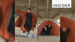 Tent That Transforms Into A Jacket Is Saving Refugees