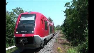 641 007 im Bahnhof Mücheln (Geiseltal) Stadt