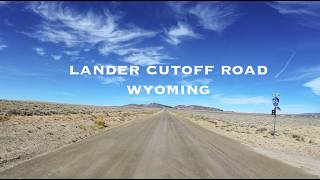 【 Lander Cutoff Road to Wind River Range 】 Wyoming | Real-Time Drive