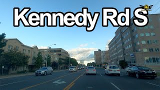 SCARBOROUGH ONTARIO CANADA KENNEDY ROAD SOUTH DRIVE 4K