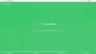 Fairdrop - a quick way to send a file