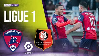 Clermont Foot 63 vs Rennes | LIGUE 1 HIGHLIGHTS | 01/23/2022 | beIN SPORTS USA