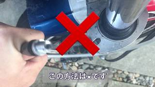 【CBXﾜｲﾔｰ 限定】単車のｱｸｾﾙを軽くする方法【ﾜｲﾔｰｲﾝｼﾞｪｸﾀｰ】