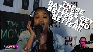 SirChrisDa2nd Reacts To RnB Cover Battle Gabamourr vs Kyla Simone