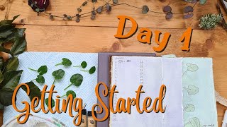 I'm starting a new Nature Journal in 2022 | Nature Journaling Vlog Day 1