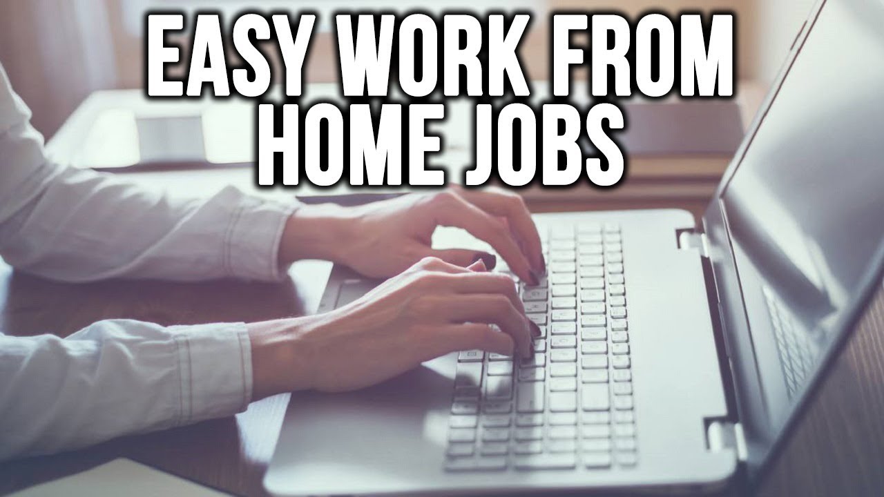 4 Easy Work From Home Jobs You Can Start Today - YouTube