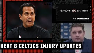 Brian Windhorst details latest Heat & Celtics injury updates | SportsCenter