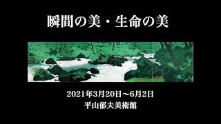 2021年春季企画展「瞬間の美・生命の美」