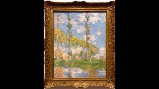 【Poplars in the Sun】Claude Monet‐ Collection of the National Museum of Western Art