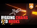 Rigging chains and Scoprion's hook in Blender