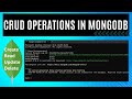 Master CRUD operations In MongoDB