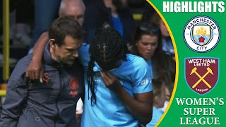 Manchester City vs West Ham || HIGHLIGHTS || FA Women's Super League 2024