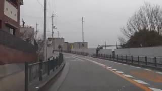 さくら求めて雨中ドライブ　大阪府箕面駅前～箕面ドライブウェイ～国道４２３号（新御堂筋）～服部緑地