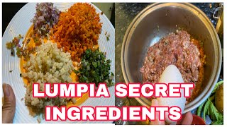 HOW TO MAKE BEST LUMPIA | PORK LUMPIANG SHANGHAI SECRET INGREDIENTS