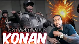 STRANGE MILLIONS reacts to: Konan - Last Night In LA