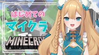 【マイクラ】超初心者　はじめてのマインクラフト ＃1【＃新人Vtuber】