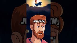 Peter Denies Jesus \u0026 His Restoration | A Story of Fear \u0026 Forgiveness  | AI Animation#youtubeshorts