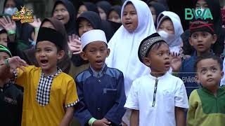 JungleLand bersama BWA berbagi Keceriaan dengan 100 Anak Negeri