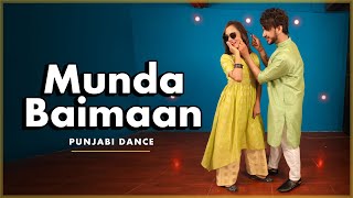Munda Baimaan | Punjabi Dance Video | Vicky Patel Choreography | Madhur Dhir | gima ashi