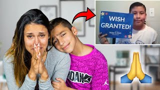 We CHANGED HIS LIFE FOREVER.. (WISH COME TRUE) | The Royalty Family