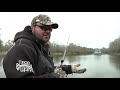 Greg Hackney Fishes the Pre Spawn in Bitter Cold Weather!!