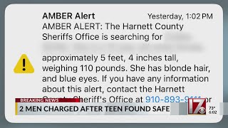 Two men charged in Harnett County Amber Alert