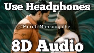 Marali Mansaagidhe song - (8D Version) | Gentleman | Ajaneesh Loknath | Sanjeeth Hegde | C.R.Bobby
