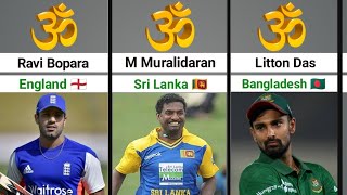 Hindu cricketers from different countries other than India 🕉️