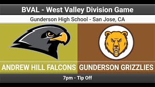 Gunderson vs Andrew Hill - Girls Basketball - 1.30.25