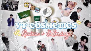 VT Cosmetics Review + Unboxing (BTS / BT21) ✨
