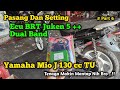 Pasang Dan Setting Ecu BRT Juken 5 + Dual Band Di Yamaha Mio J 130 TU | Tenaga Mantap bro