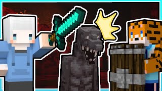 穴居人現身😱直接引發大戰，玩家 VS AI 怪物 有戰勝的可能性嗎❗ | Minecraft 我的世界