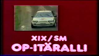 XIX SM OP-Itäralli 1987