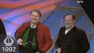 Hauk og Knut Buen vinner Årets Folkemusikk/Gammaldans (Spellemannprisen 1992)