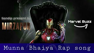 Munna Bhaiya rap song | Mirzapur 2 | ft. iron man ||Marvel Buzz ||