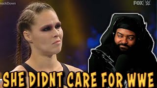 ROSS REACTS TO WHY ARE PEOPLE LAUGHING AT RONDA ROUSEY FAILURE