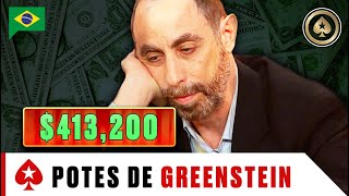 TOP 4 MAIORES POTES de Barry Greenstein ♠️ O Melhor do Big Game ♠️ PokerStars Brasil