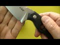 demo sanrenmu s725 fixed blade knife