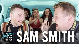 Carpool Karaoke w/ Sam Smith ft. Fifth Harmony