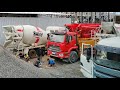 masih anget baru datang truck mixer sany